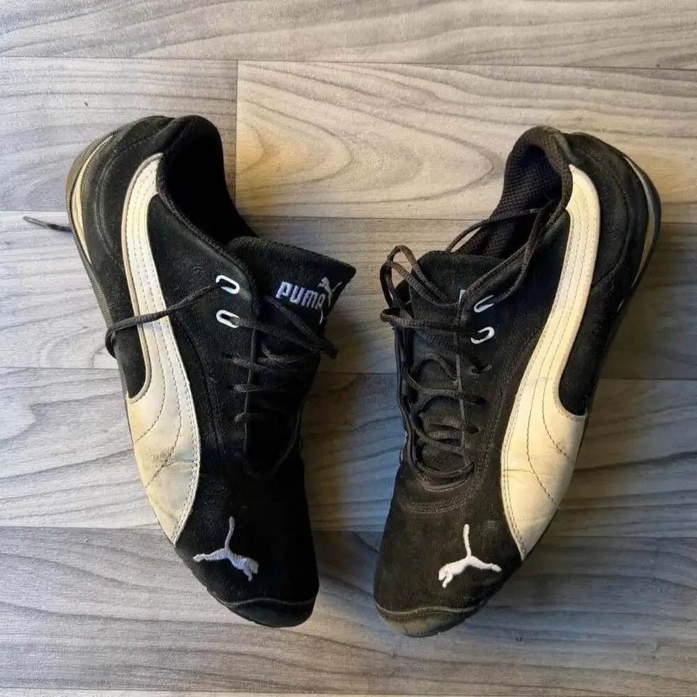Puma Y2K Black Suede Speedcat Driving Shoes